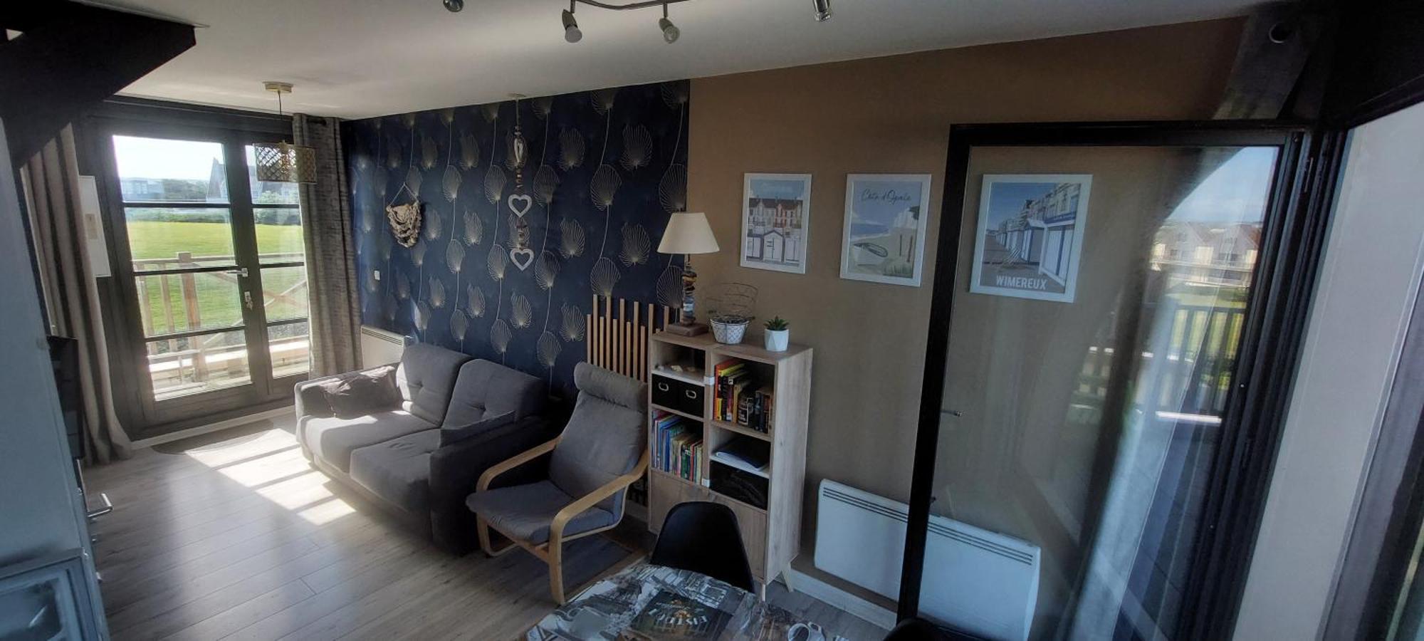 Le 246 - Duplex Face A La Mer Pour 4 Personnes, Wifi, Tv Full Sat, Parking Wimereux Zewnętrze zdjęcie